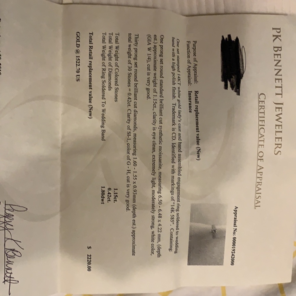 Engagement Ring Set - image 5